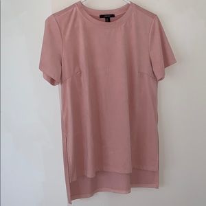 Pink Velour Top